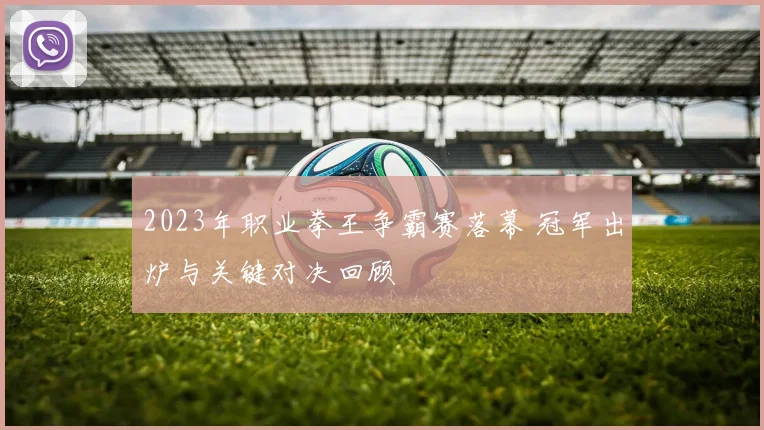 2023年职业拳王争霸赛落幕 冠军出炉与关键对决回顾